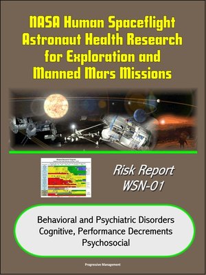cover image of NASA Human Spaceflight Astronaut Health Research for Exploration and Manned Mars Missions, Risk Report WSN-01, Behavioral and Psychiatric Disorders, Cognitive, Performance Decrements, Psychosocial